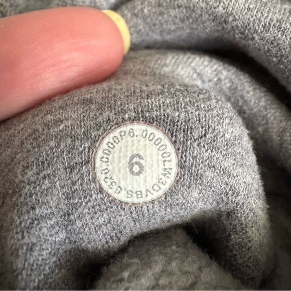 Lululemon All Yours Hoodie Fleece Heathered Core Medium Grey sweatshirt - Picture 7 of 11